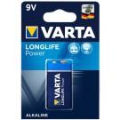 Pila Alcalina 9V Longlife Power in blister 1pz. - VARTA 04922121411