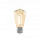 Lampada campana Wire Led Vintage E27 8W 2300K 64x138mm - Gea Led GLA206